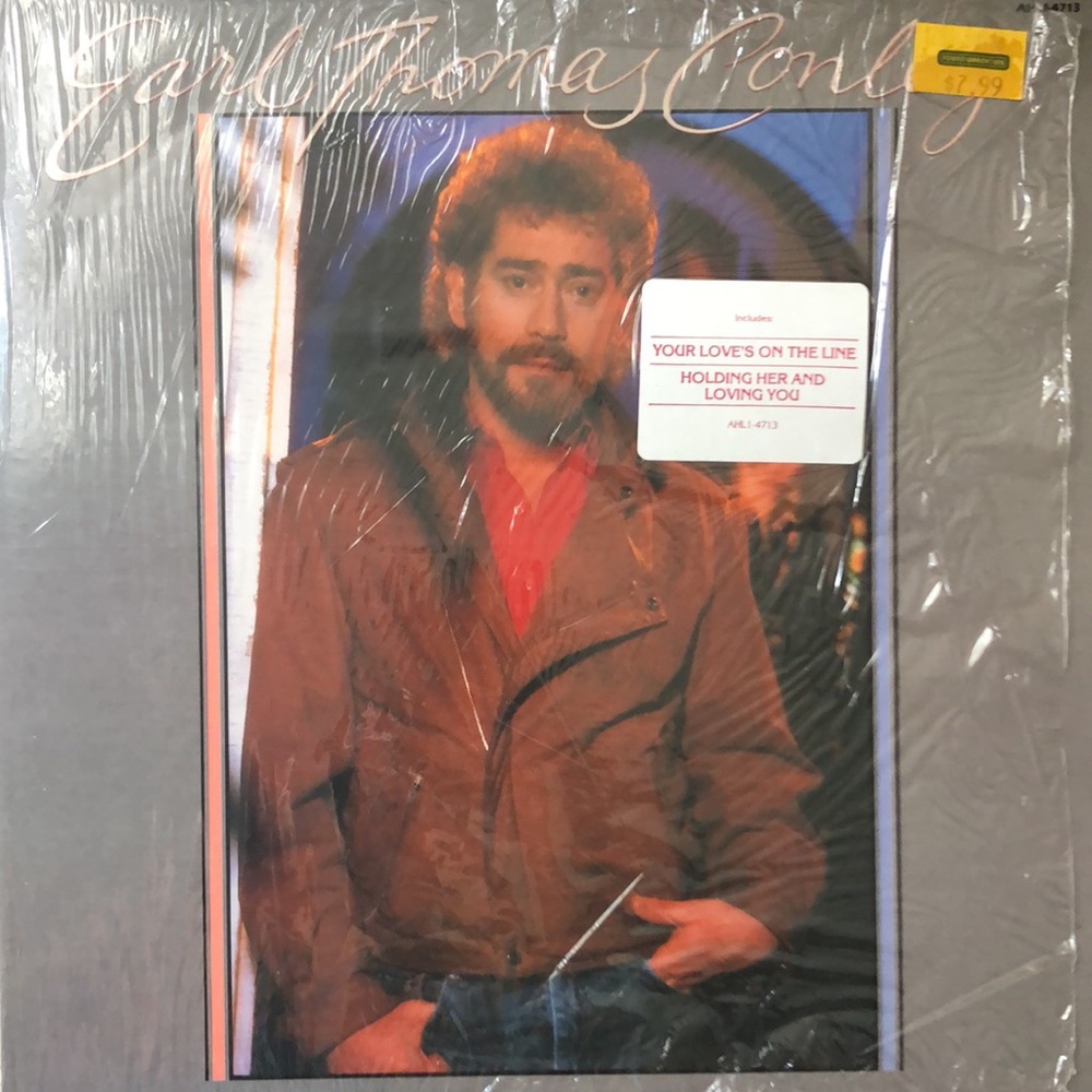 Earl Thomas Conley Don't Make It Easy On Me Vinyl Lp '83
